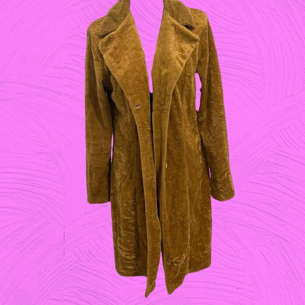 Vintage forever 21 faux fur teddy coat
